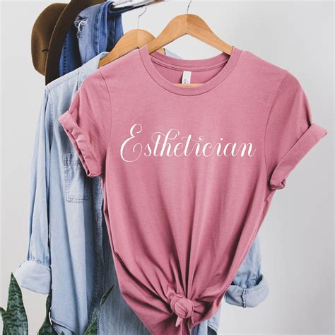 Esthetician Shirt Skincare Shirt Esthetician Ts Etsy