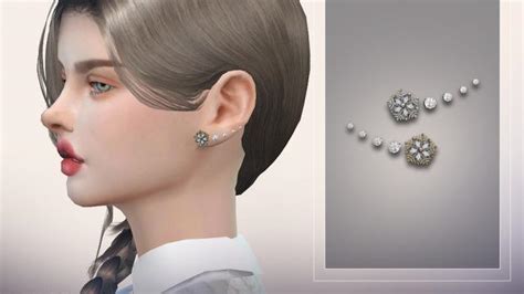 Download S Club S Club Ts4 Wm Earrings 202030 For The Sims 4