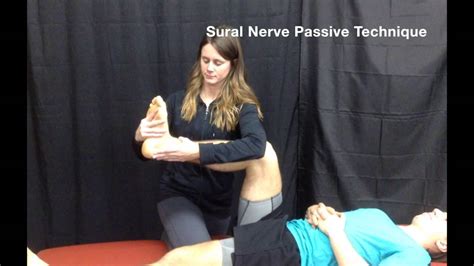 Sural Nerve Passive Technique Youtube
