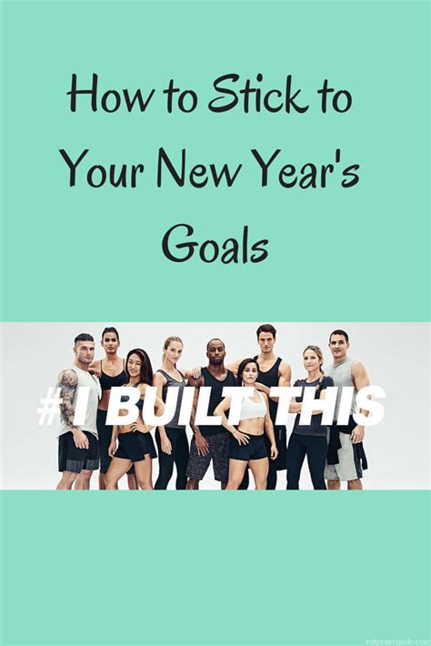 Stick With Your New Years Goals Eat Pray Run Dc
