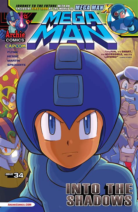 Mega Man Issue 34 Archie Comics Mmkb The Mega Man Knowledge Base