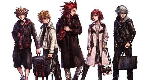 Kingdom Hearts 3 Concept Art And Characters