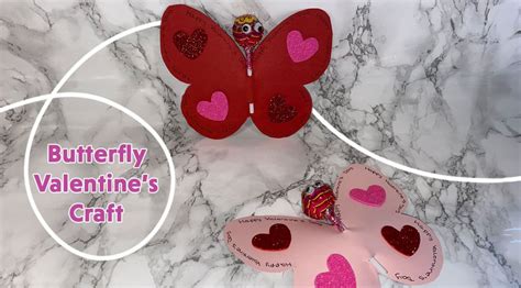 Butterfly Valentines Craft Picniq Blog