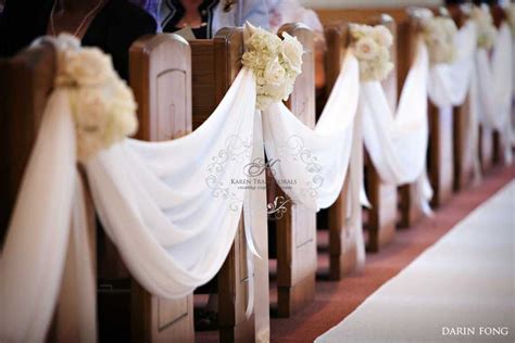 Aisle Draping ~ Pretty And Nobody Walks Down The Aisle Besides The