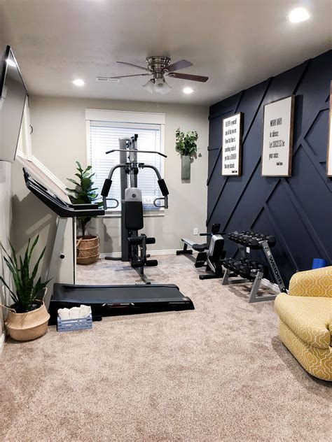 Workout Room Makeover Gym Room At Home Workout Room Home Home Gym Decor