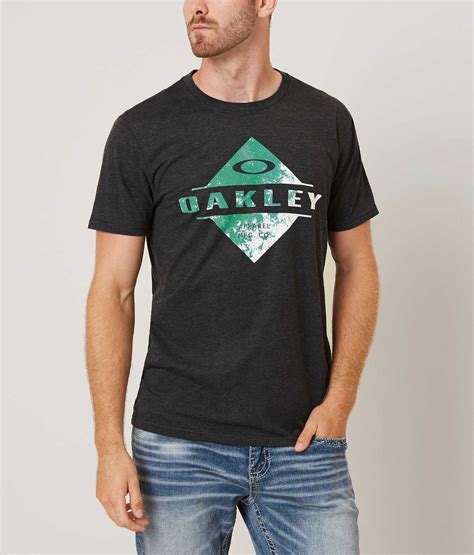 Oakley 50 Painted T Shirt Mens T Shirts In Jet Black Heather