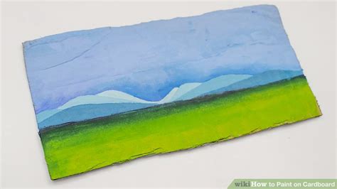 3 Easy Ways To Paint On Cardboard Wikihow