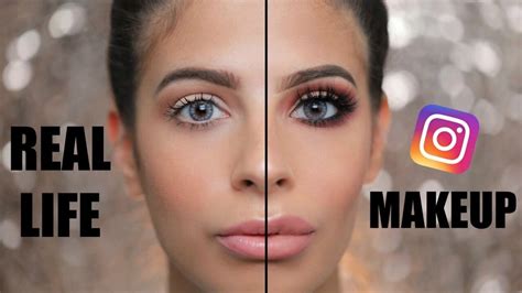 Instagram Vs Real Life Makeup Challenge Popsugar Beauty