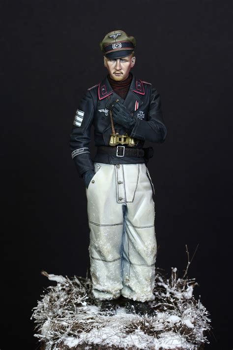 Wwii German Panzer Officer Toy Soldier Groþdeutschland 116 Alpine