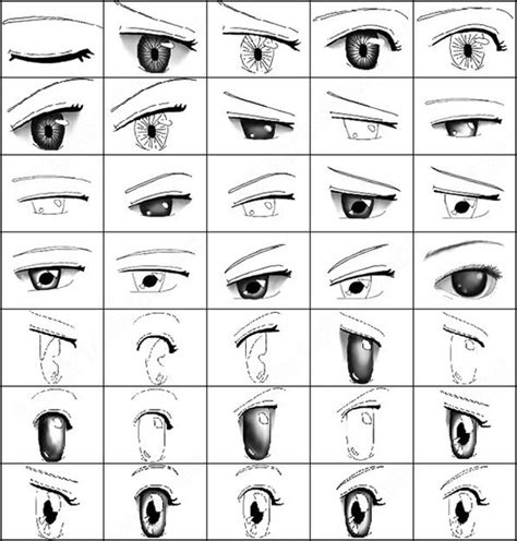 Anime Eye Brushes Photoshop Creating An Anime Eye Step By Step Using