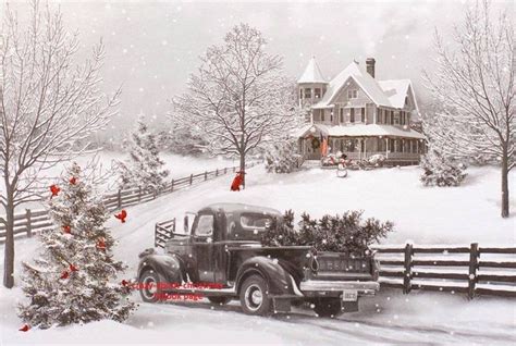 Pin By Kris Kronberg On Winter Wonderland Christmas Scenes Country
