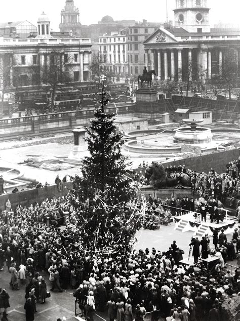First Christmas Tree 1947 The National Archives