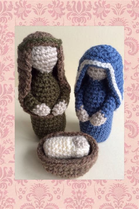 Crochet Nativity Pattern Etsy