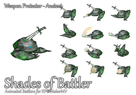 Rpg Maker Mv Battler Weapon Protector Ancient By Shadowhawkdragon On