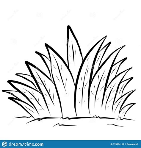 Maybe you would like to learn more about one of these? Grass Coloring Page For Children. Stock Vector ...