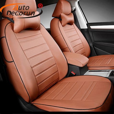 autodecorun custom car cushion seats for mini accessories cars seat covers pu leather seat back