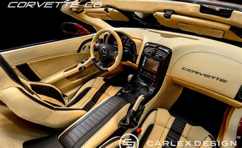 Carlex Design Shows Off Upgraded C6 Corvette Interior Corvette Sales