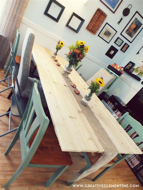 Diy Wall Mounted Holiday Dining Table Creative Clementine