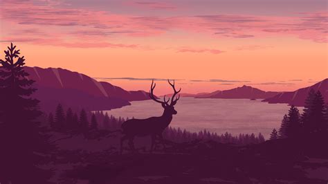 Fantasy Deer Hd Wallpaper By Sergey Moltyansky