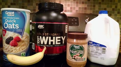 Gain Over 12 Lbs In 4 Weeks Homemade Weight Gainer Shake Jeff Williams Pt