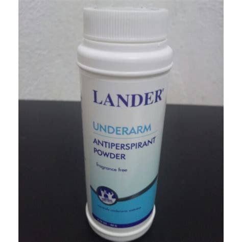 Lander Underarm Antiperspirant Powder Shopee Philippines