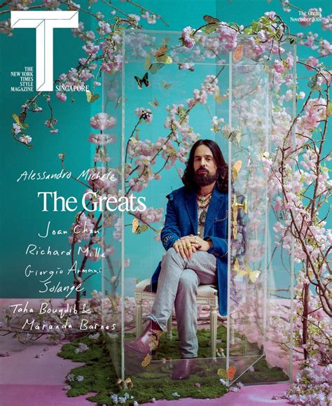 The New York Times Style Magazine Singapore November 2018 Cover The New York Times Style