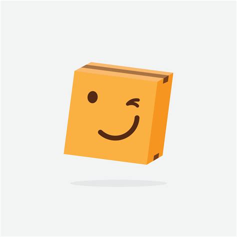 Cardboard Box Funny Box Box Character Delivery Box Box Emoji