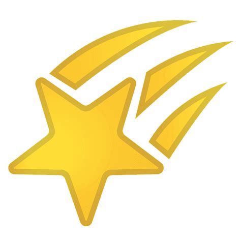 Shooting Star Emoji Clipart Free Download Transparent Png Creazilla