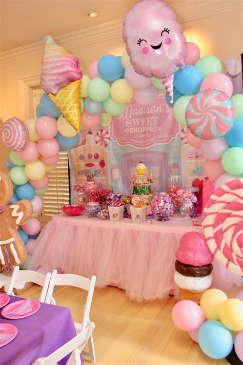 Kara S Party Ideas Candyland Birthday Party Kara S Party Ideas