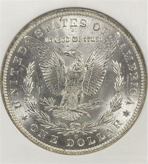 1885 O 1 Morgan Silver Dollar Ngc Ms64 Great Montana Collection