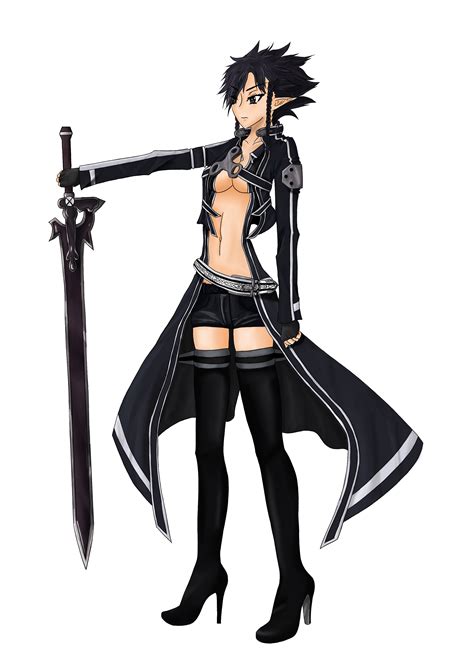 Sword Art Online Kirito Genderbent By Z3phyra On Deviantart