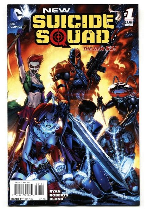New Suicide Squad 1 2014 Harley Quinn New 52 Nm High Grade Comic