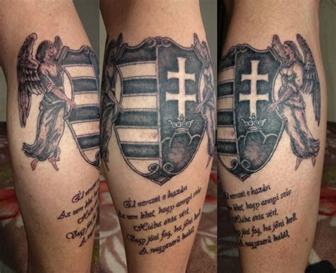 Hungarian Crest Tattoo