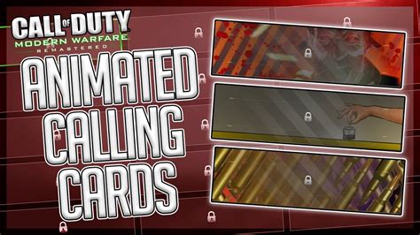 This guide will discuss why modern warfare players keep talking about nuke calling cards and how they can be obtained. ANIMATED CALLING CARDS RETURN! Modern Warfare Remastered Calling Cards - YouTube