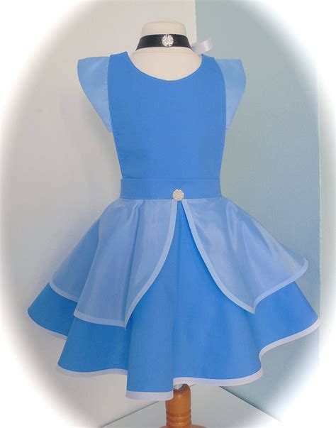 Cinderella Inspired Costume Apron Age 5 T Birthday Etsy