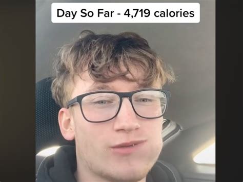 Tiktoker Documents Monster Attempt To Eat 10k Calories In A Single Day