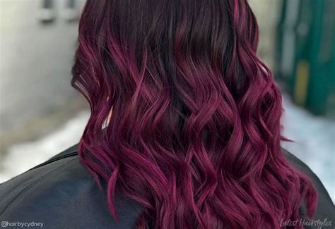 11 Amazing Black Cherry Hair Colors For 2020