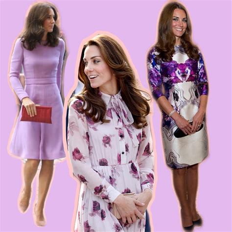 Purple “reign” Kate Middletons Style