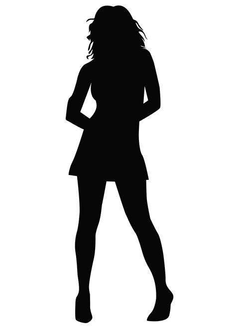 Female Clipart Shadow Female Shadow Transparent Free For Download On
