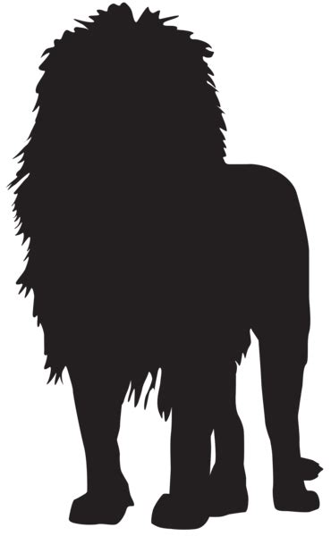 Lion Silhouette Png Transparent Clip Art Image Lion Silhouette