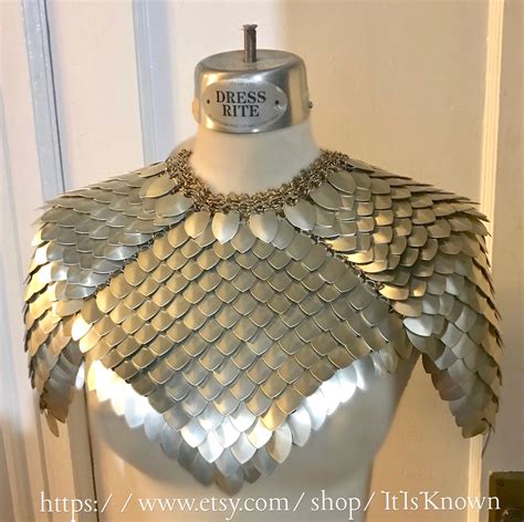 Scalemaille Armor Chest Piece By It Is Known Armor Tattoo Geometric
