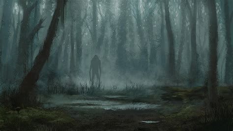 Creepy Forest By Mariegrey On Deviantart