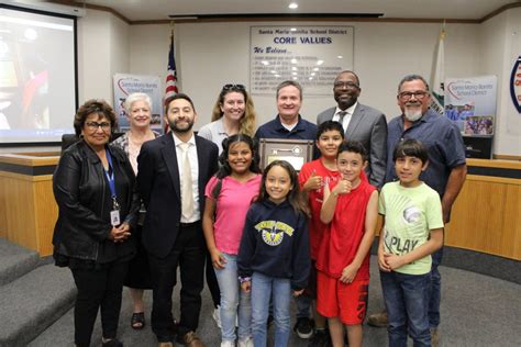 Fourth Grade Teacher Receives Key To Santa Maria Bonita School District