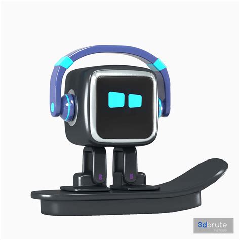 Emo Robot 3d Model Buy Download 3dbrute
