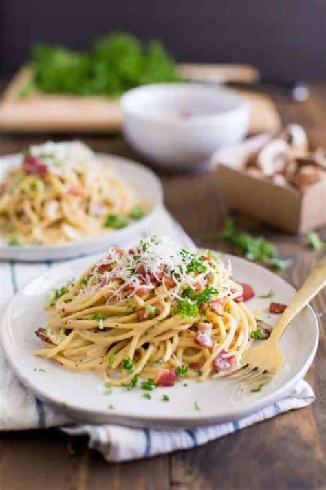 Creamy Bacon Spaghetti Pasta Carbonara The Best Blog Recipes
