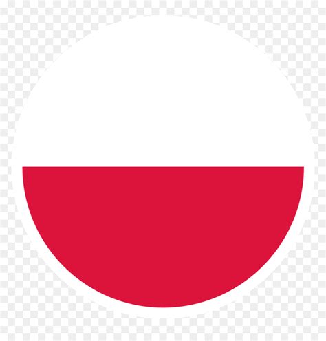 Poland Flag Icon Round Flag Of Poland Round Icon Flag Of Poland Round