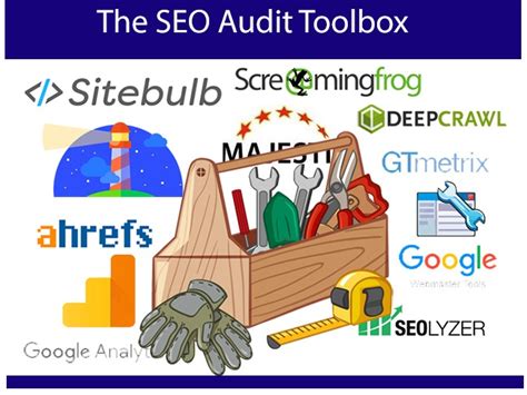 The SEO Audit Toolbox Wellspring Digital Tool Box Audit Think