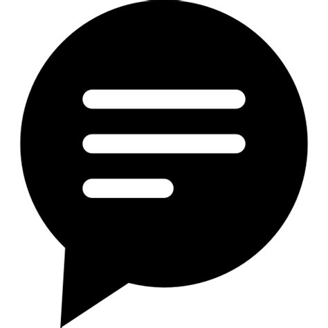 Pngtree a des millions de png gratuits, de vecteurs et de ressources graphiques psd pour les. Circular black speech bubble with text lines - Free ...