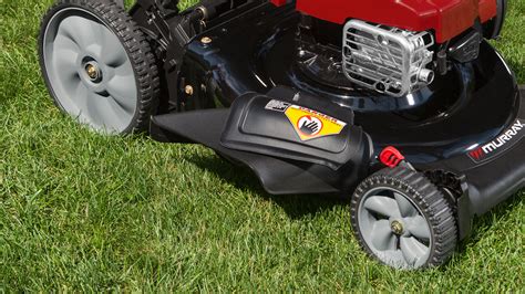 Murray Lawn Mower With Mulching Rear Bag And Side Discharge