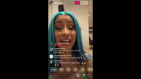 Cardi B Live Twerking And Dancing On Offset Youtube